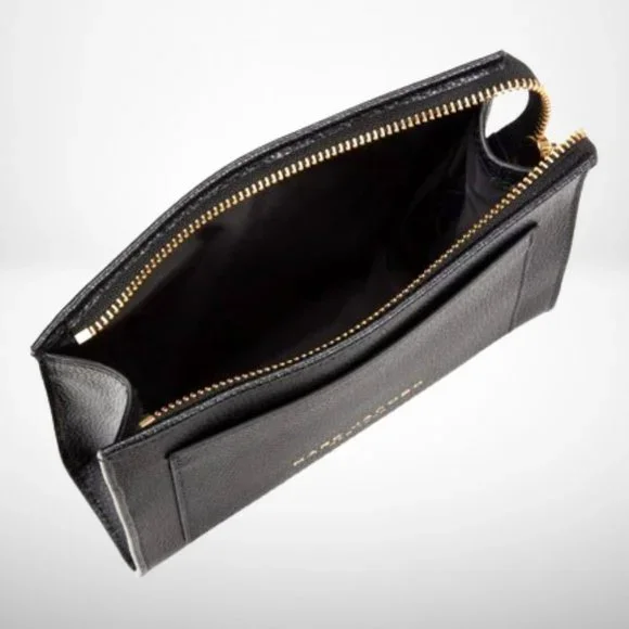 Marc Jacobs New Grind Leather Cosmetic Pouch - Picture 5 of 10